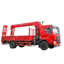 Best seller Top 10 brand HW truck mounted crane with cargo body with best quality spare parts